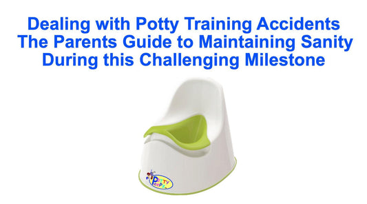 Dealing with potty training accidents