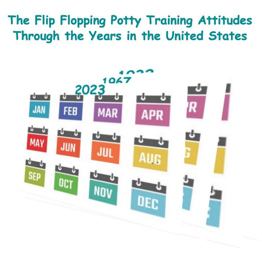 Changing potty training attitudes through the years