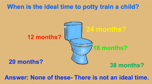 When should children start potty training?