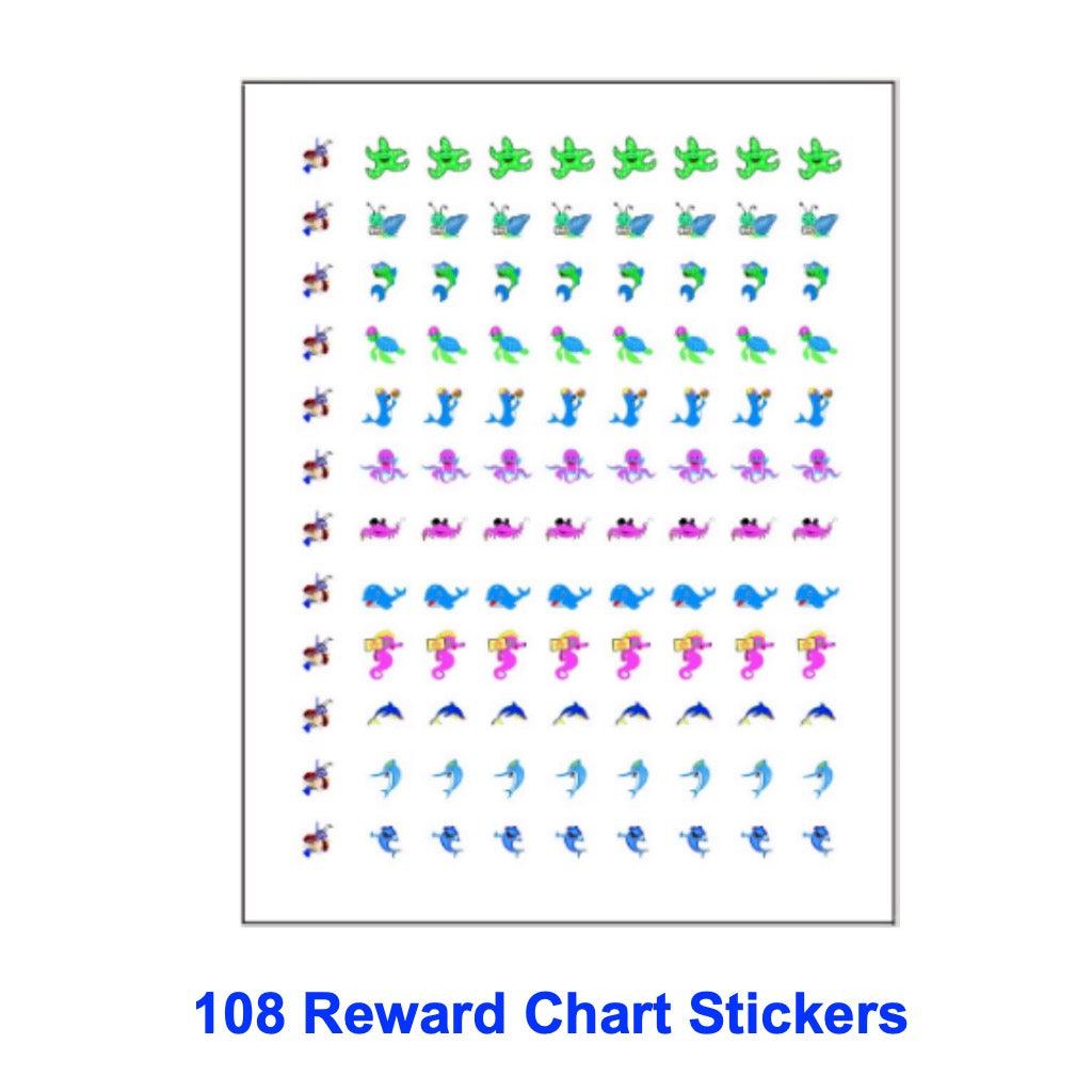 Reward Chart Stickers for boys