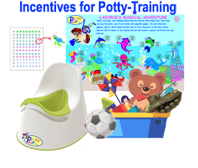 "Stickers as incentive for potty training motivation of girls and boys"